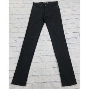 Hollister MENS SIZE 30X34 Stacked Skinny Advanced Stretch Black Denim Jeans